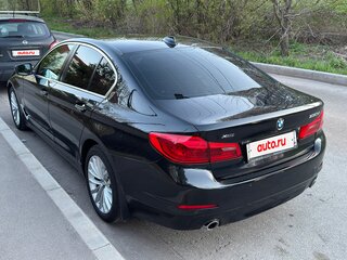 2017 BMW 5 серии 530d xDrive VII (G30/G31/G38), чёрный, 2744000 рублей, вид 4
