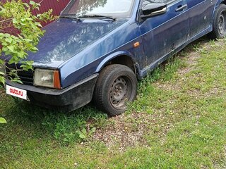 2002 Lada (ВАЗ) 21099, серебристый, 75000 рублей, вид 1