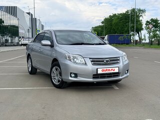 2009 Toyota Corolla Axio X (E140, E150) Рестайлинг, серебристый, 640000 рублей, вид 4
