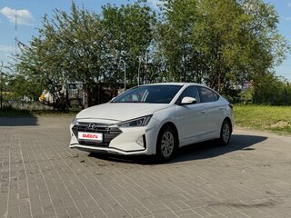 2019 Hyundai Elantra VI (AD) Рестайлинг, белый, 990000 рублей, вид 1