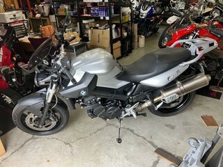 2010 BMW F 800 R, серебристый, 577000 рублей, вид 1