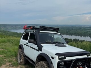 2015 Lada (ВАЗ) 2121 (4x4) I Рестайлинг, белый, 1380000 рублей, вид 2