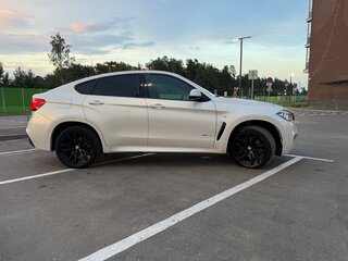 2016 BMW X6 40d II (F16), белый, 3699000 рублей, вид 4