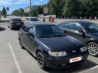 2007 Lada (ВАЗ) 2112, чёрный, 160000 рублей, вид 4