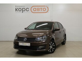 2016 Volkswagen Polo V Рестайлинг, коричневый, 1022000 рублей, вид 1