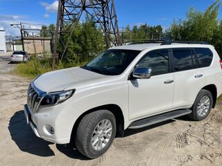 2016 Toyota Land Cruiser Prado 6-speed 150 Series Рестайлинг 1, белый, 5000000 рублей, вид 2