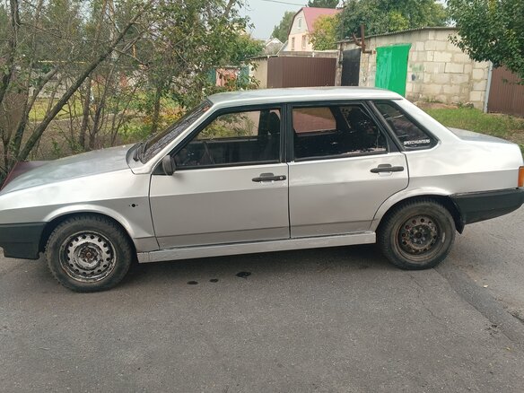 2001 Lada (ВАЗ) 21099, серебристый - вид 5