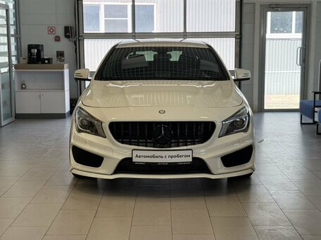 2014 Mercedes-Benz CLA 200 I (C117, X117), белый, 1650000 рублей, вид 2