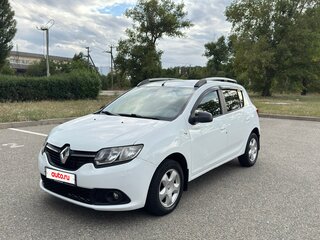 2015 Renault Sandero II, белый, 499000 рублей, вид 1