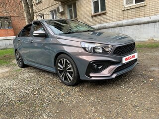 2021 Lada (ВАЗ) Vesta I, серый, 1200000 рублей, вид 4