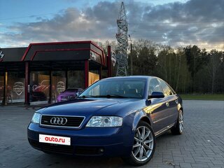 1997 Audi A6 II (C5), синий, 450000 рублей, вид 1