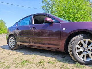 2007 Mazda 3 I (BK) Рестайлинг, красный, 450000 рублей, вид 2