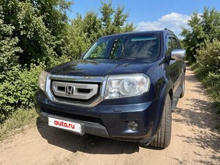 2008 Honda Pilot II, синий, 1350000 рублей, вид 4