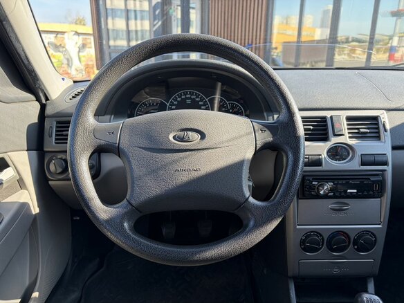 2011 Lada (ВАЗ) Priora I, чёрный - вид 7