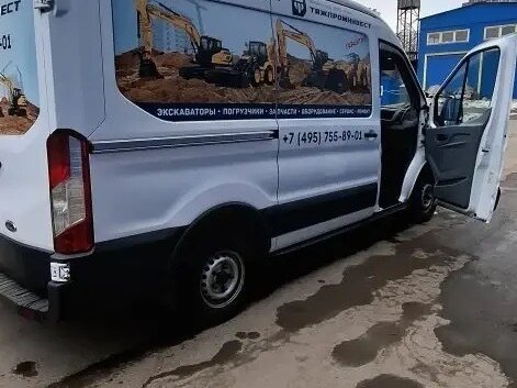2017 Ford Transit, белый, 1880000 рублей - вид 2