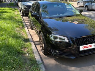2012 Audi A3 II (8P) Рестайлинг 2, чёрный, 750000 рублей, вид 3