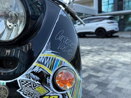 2009 Yamaha Vino 50, чёрный, 150000 рублей, вид 2