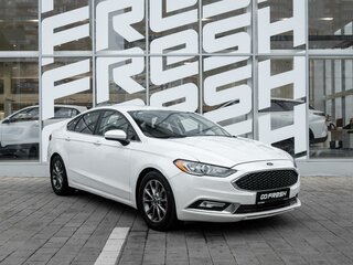 2016 Ford Fusion (North America) II Рестайлинг, белый, 1285000 рублей, вид 1