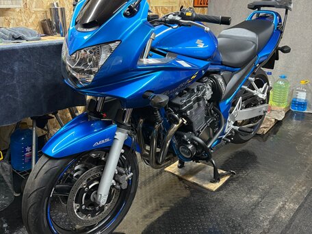 2005 Suzuki Bandit GSF 650, синий, 430000 рублей, вид 4