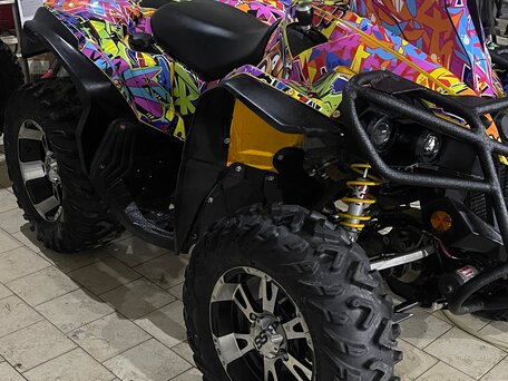 2007 BRP Can-Am Renegade 800, жёлтый, 850000 рублей, вид 3