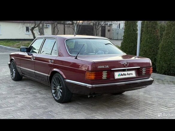 1991 Mercedes-Benz S-Класс 300 II (W126) Рестайлинг, красный, 1049000 рублей - вид 23