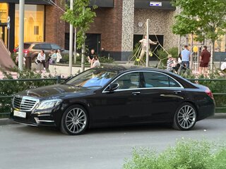 2013 Mercedes-Benz S-Класс 500 VI (W222, C217), чёрный, 4250000 рублей, вид 5
