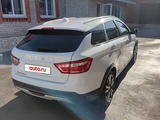 2019 Lada (ВАЗ) Vesta SW Cross I, белый, 1300000 рублей, вид 3