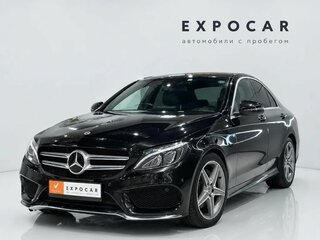 2017 Mercedes-Benz C-Класс 180 9G-TRONIC IV (W205), чёрный, 2050000 рублей, вид 1