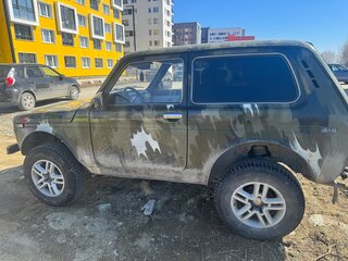 1999 Lada (ВАЗ) 2121 (4x4) I Рестайлинг, зелёный, 180000 рублей, вид 4