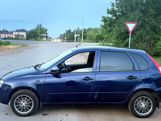 2013 Lada (ВАЗ) Kalina I, синий, 280000 рублей, вид 4