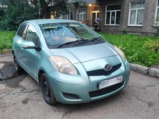 2009 Toyota Vitz II (XP90), зелёный, 480000 рублей, вид 3