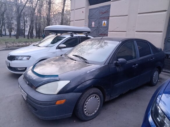 2002 Ford Focus I (North America), чёрный - вид 2