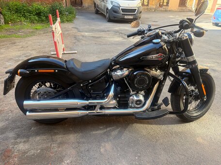 2021 Harley-Davidson Softail Slim, чёрный, 1600000 рублей, вид 4