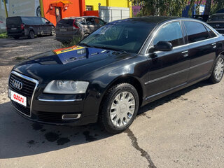 2008 Audi A8 Long II (D3) Рестайлинг 2, чёрный, 650000 рублей, вид 1