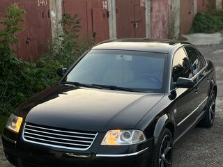 2001 Volkswagen Passat B5 Рестайлинг, чёрный, 390000 рублей, вид 3