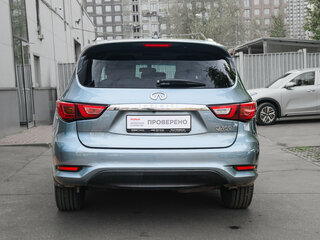 2017 Infiniti QX60 I Рестайлинг, серый, 2350000 рублей, вид 5