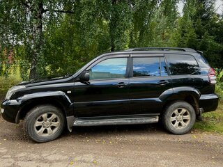 2008 Toyota Land Cruiser Prado 4-speed 120 Series Рестайлинг, чёрный, 1800000 рублей, вид 3