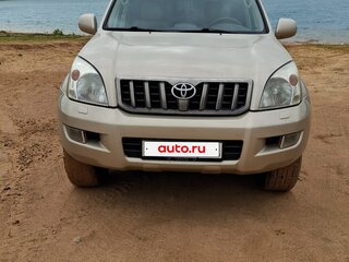 2005 Toyota Land Cruiser Prado 5-speed 120 Series, бежевый, 1300000 рублей, вид 2