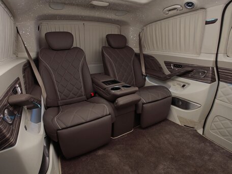 2025 Mercedes-Benz V-Класс Long 300 d длинный III (W447) Рестайлинг 2, чёрный, 32800000 рублей, вид 3