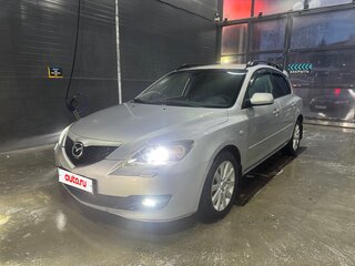2008 Mazda 3 I (BK) Рестайлинг, серый, 680000 рублей, вид 2