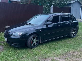 2008 Mazda 3 I (BK) Рестайлинг, чёрный, 490000 рублей, вид 4