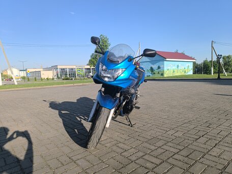 2006 Suzuki Bandit GSF 650, голубой, 291278 рублей, вид 2