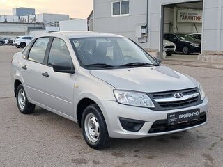 2016 Lada (ВАЗ) Granta I, серебристый, 370000 рублей, вид 3