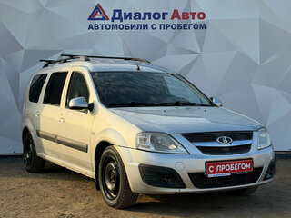 2013 Lada (ВАЗ) Largus I, серебристый, 570000 рублей, вид 3