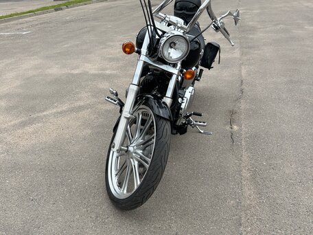 2007 Kawasaki VN900 Vulcan, чёрный, 570000 рублей, вид 1