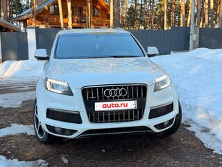2013 Audi Q7 I (4L) Рестайлинг, белый, 1760000 рублей, вид 4