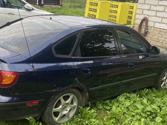 2002 Hyundai Elantra III (XD), синий, 160000 рублей - вид 2