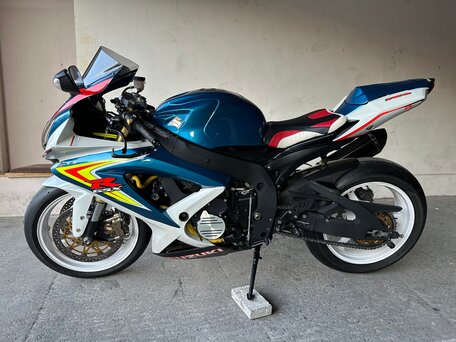 2010 Suzuki GSX-R 750, синий, 600000 рублей, вид 2