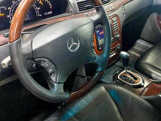 1999 Mercedes-Benz S-Класс 320 IV (W220), чёрный, 495000 рублей, вид 4