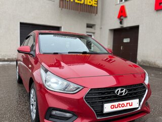 2019 Hyundai Solaris II, красный, 1175000 рублей, вид 1